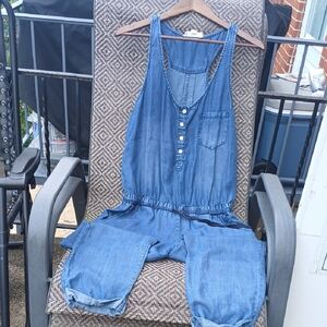 Lovestitch Indigo Sleeveless Jumpsuit
